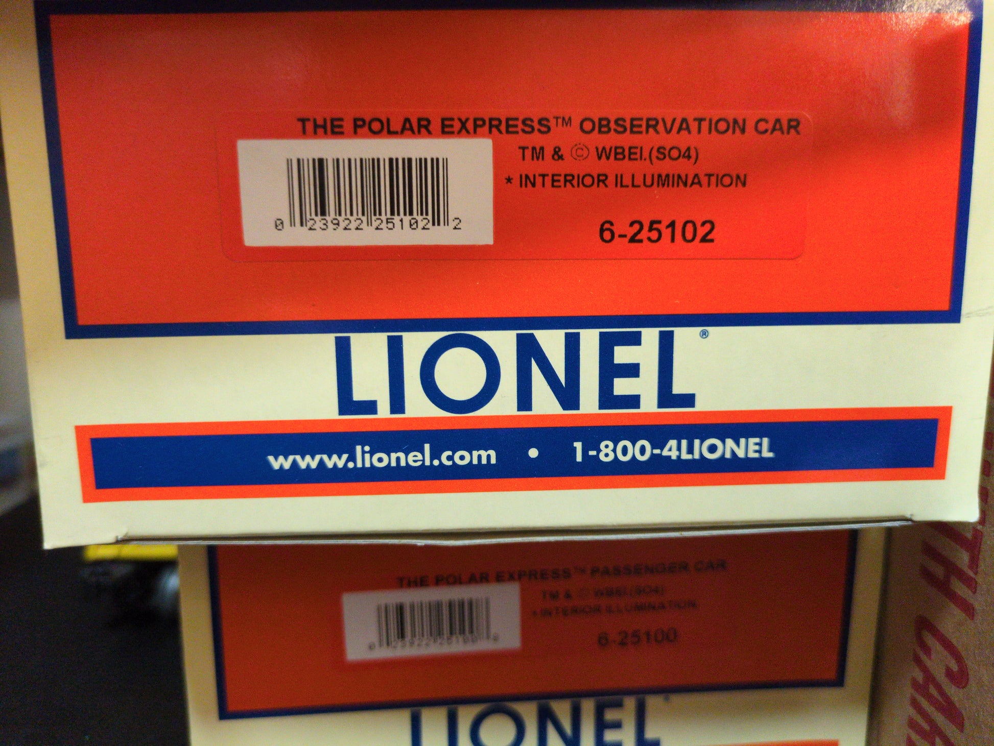 Lionel Passenger Car Polar Express  6-25102