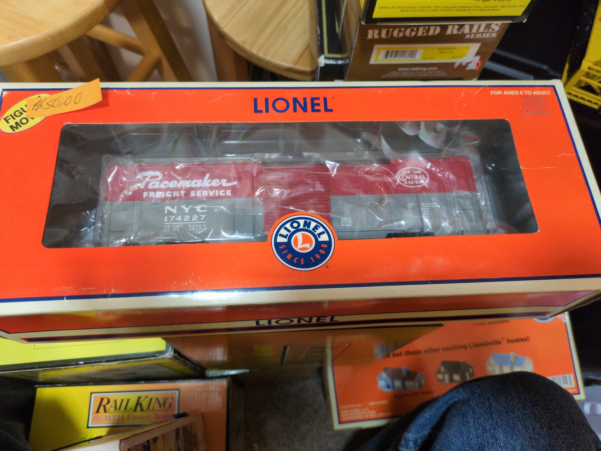 Lionel 6-26814 York Central Box Car 