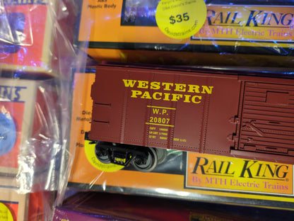MTH RailKing Western Pacific Boxcar 30-7444