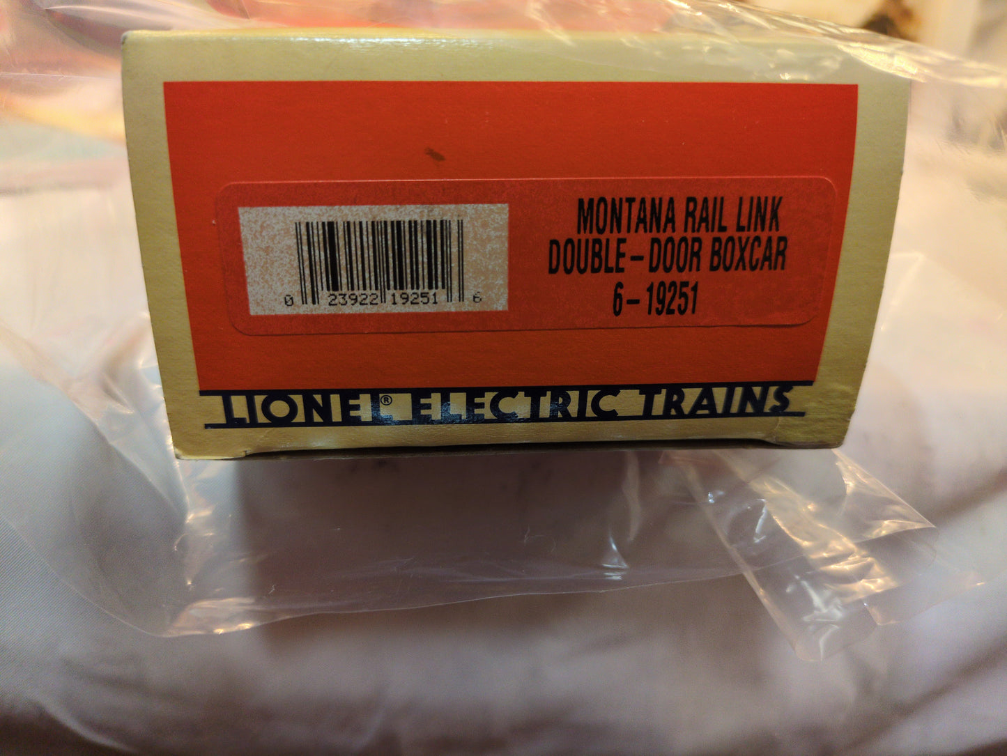Lionel Montana Rail Link Boxcar 6-19251