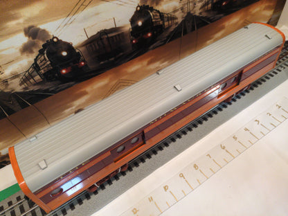 Lionel Milwaukee Road Hiawatha Skytop 15" Aluminum Passenger Car Set 6-19184 FREE SHIPPING!