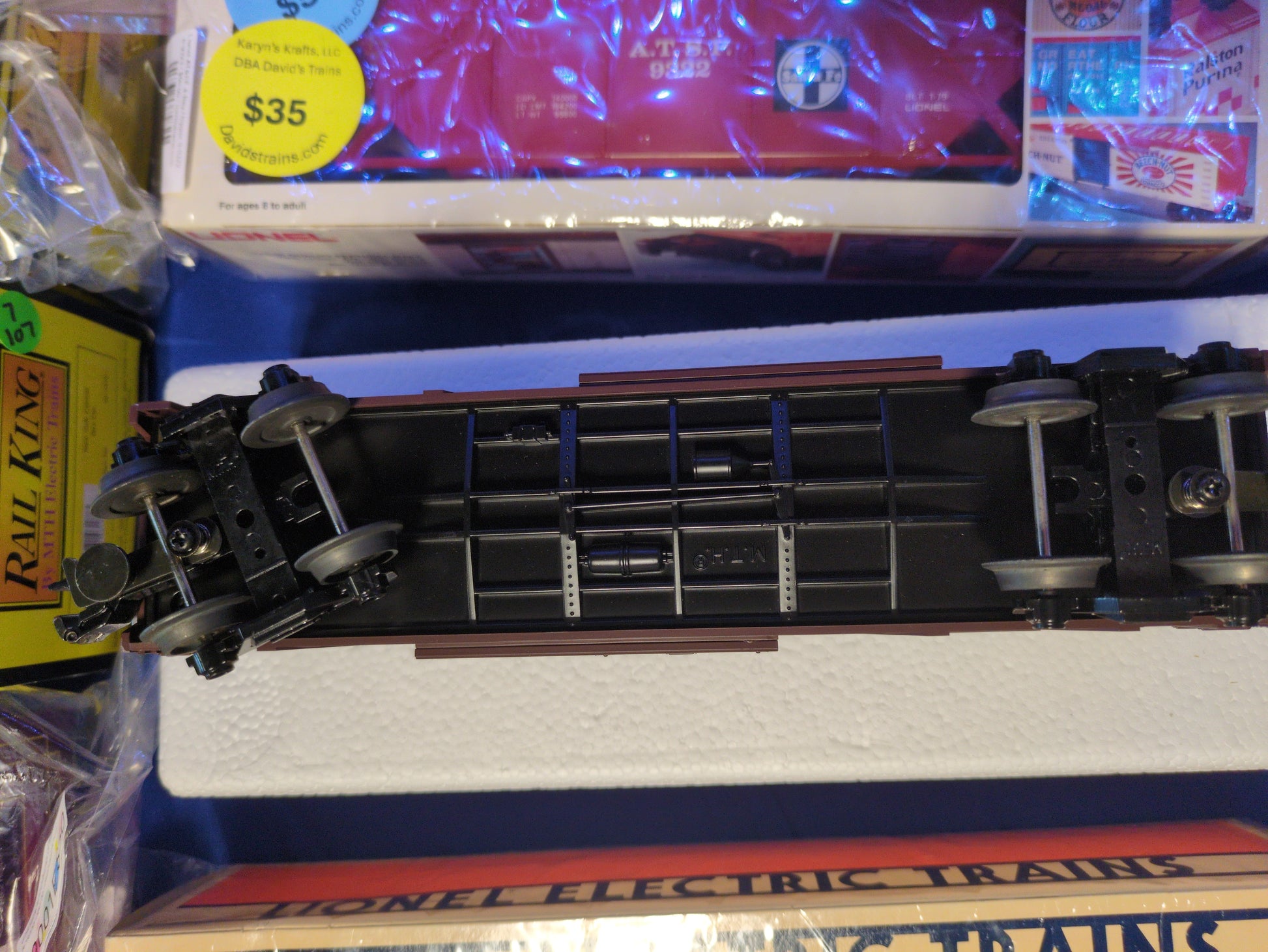 MTH RailKing Rugged Rails Pennsylvania Stock Car 33-7703