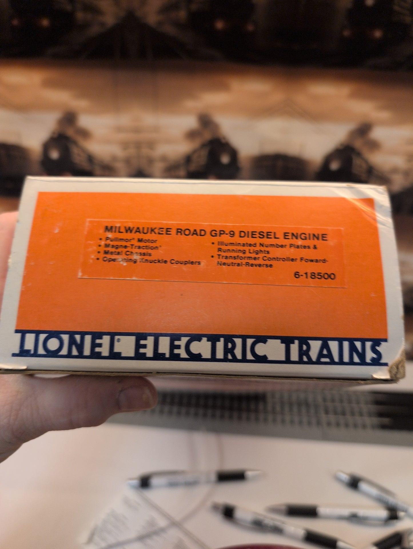 Lionel Milwaukee Road GP9 Diesel Locomotive 6-18500