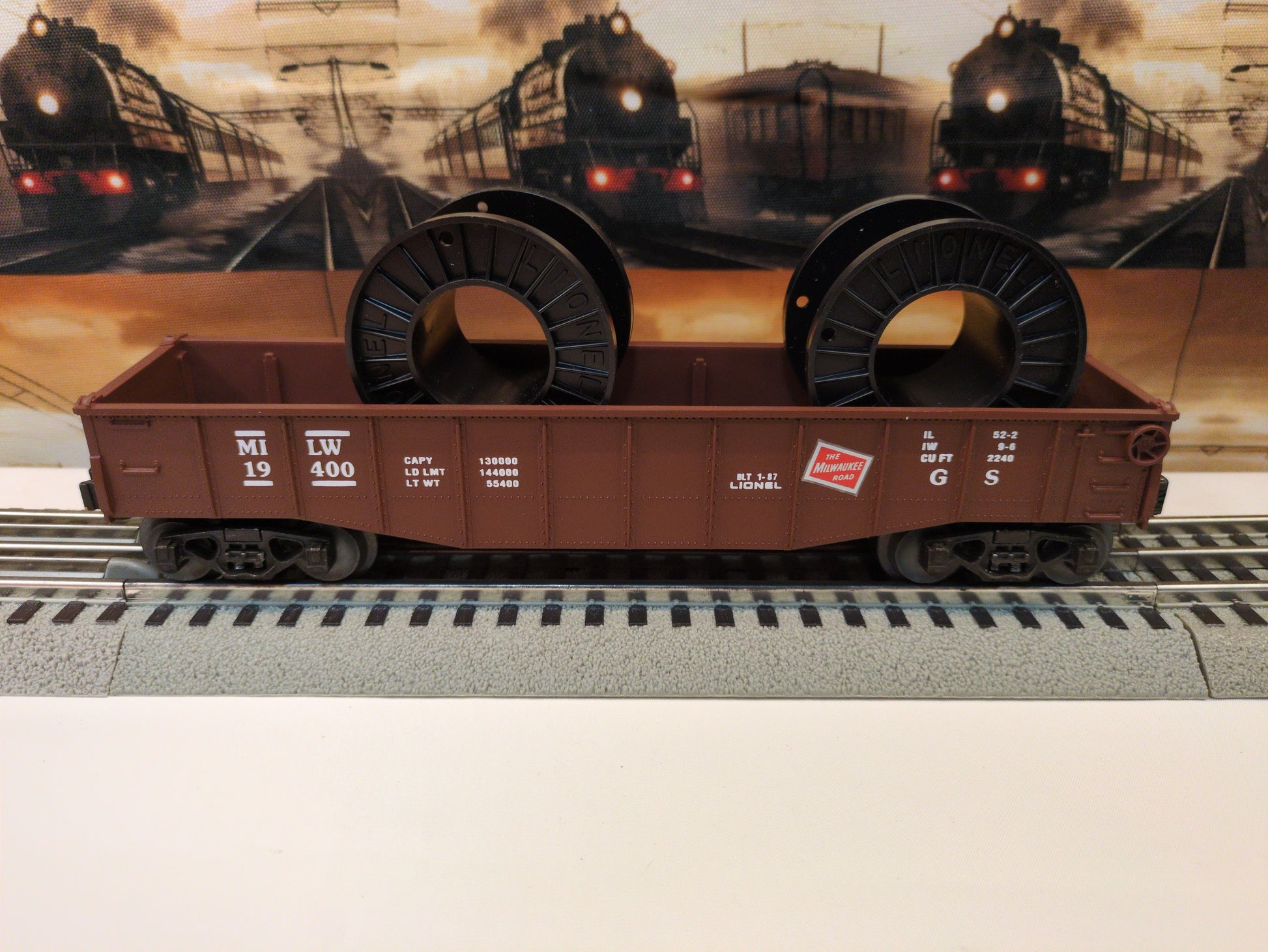 Lionel Milwaukee Road Gondola 6-19400