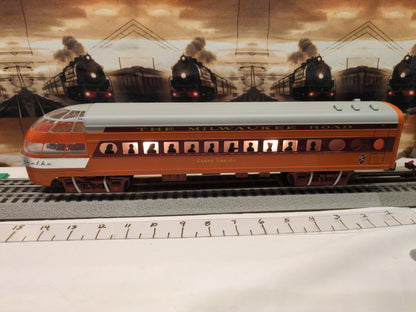 Lionel Milwaukee Road Hiawatha Skytop 15" Aluminum Passenger Car Set 6-19184 FREE SHIPPING!