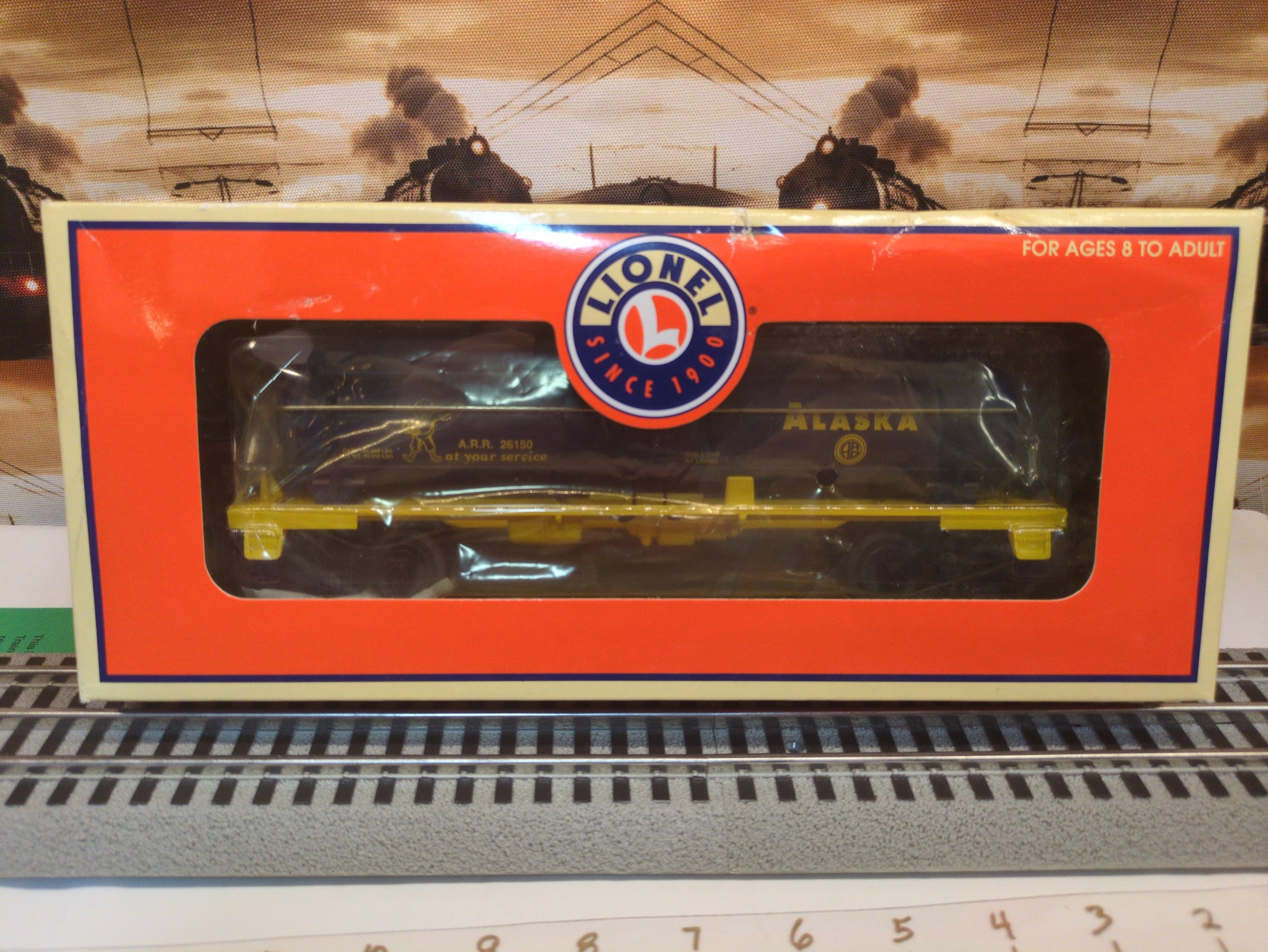 Lionel Alaska 3-Dome Tank Car 6-26150