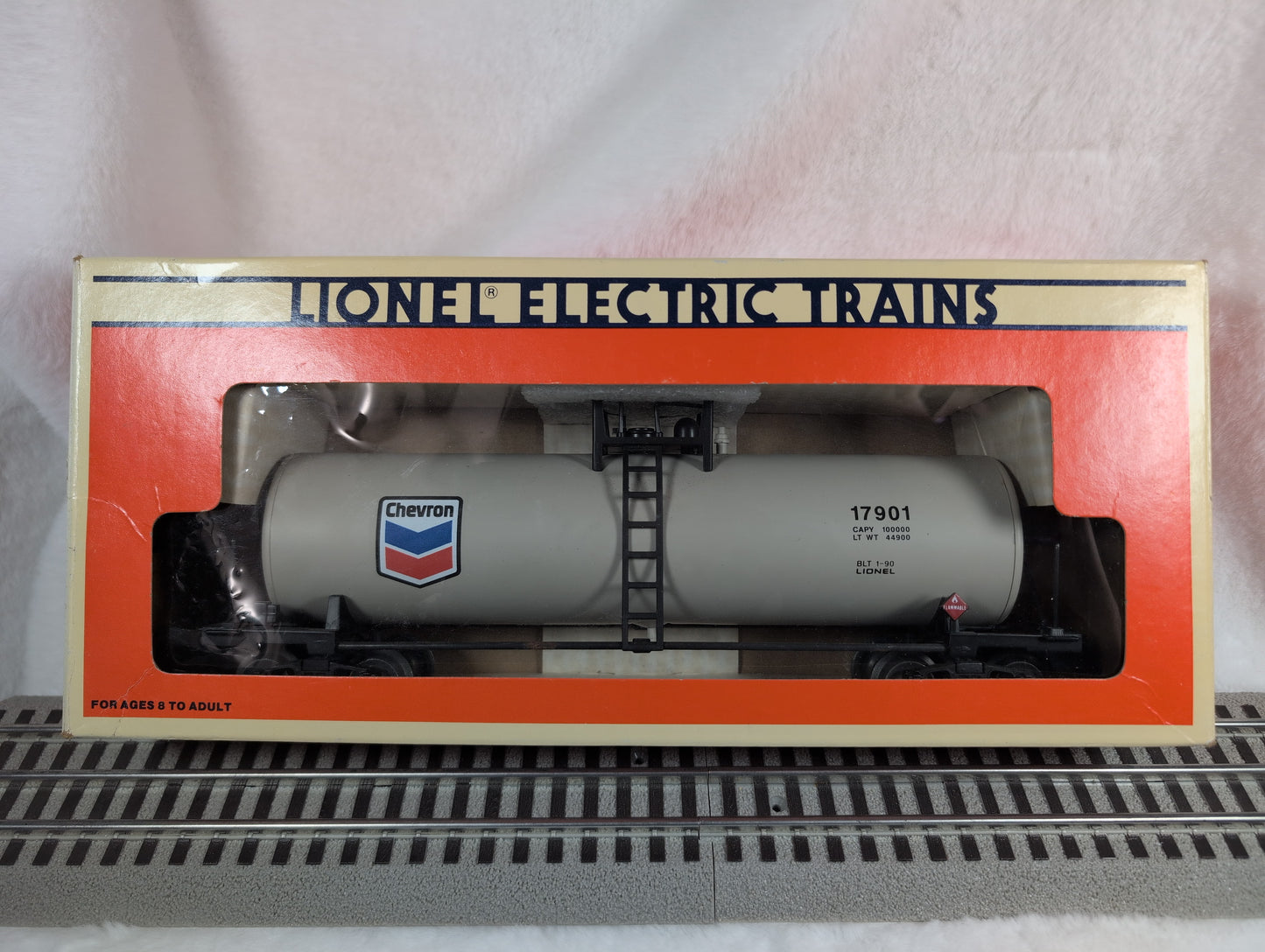 Lionel Chevron Tank Car 6-17901