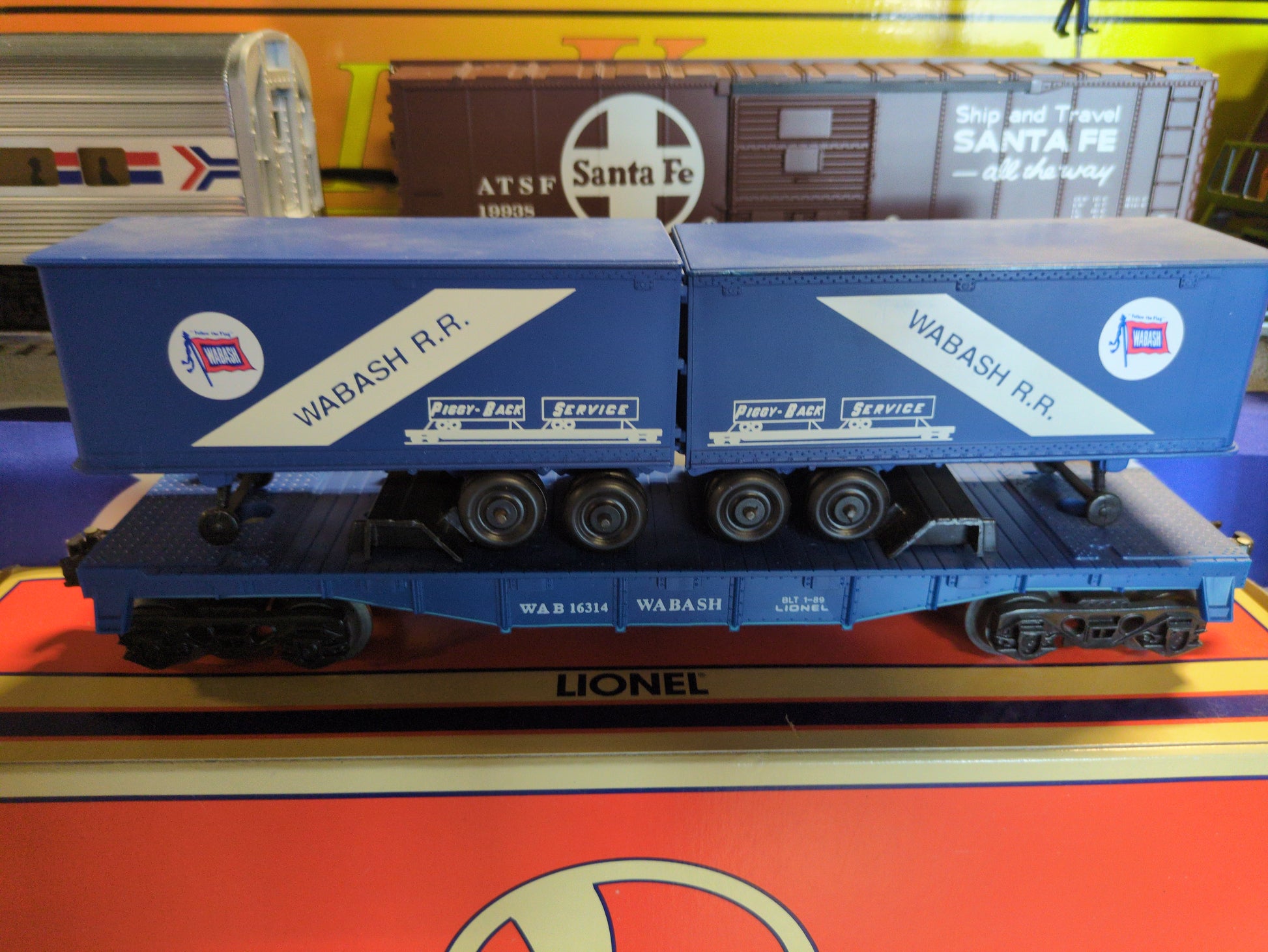 Lionel Wabash Flatcar 6-16314
