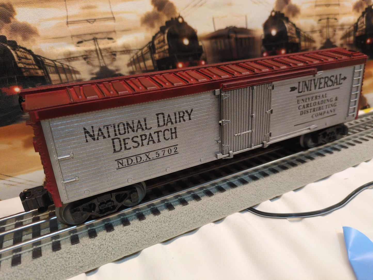 Lionel 6-5702 National Dairy Despatch Refrigerator Car 