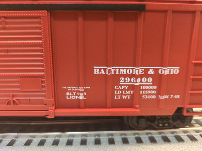 Lionel Baltimore & Ohio Boxcar 6-17209