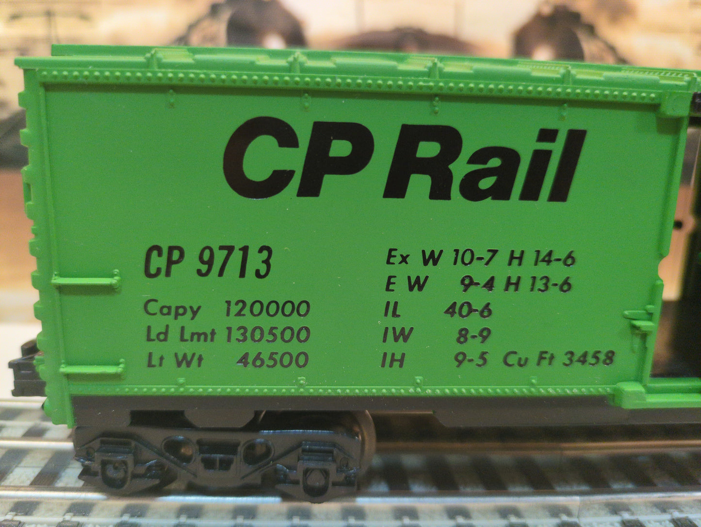 Lionel Canadian Pacific Green Box Car 6-9713