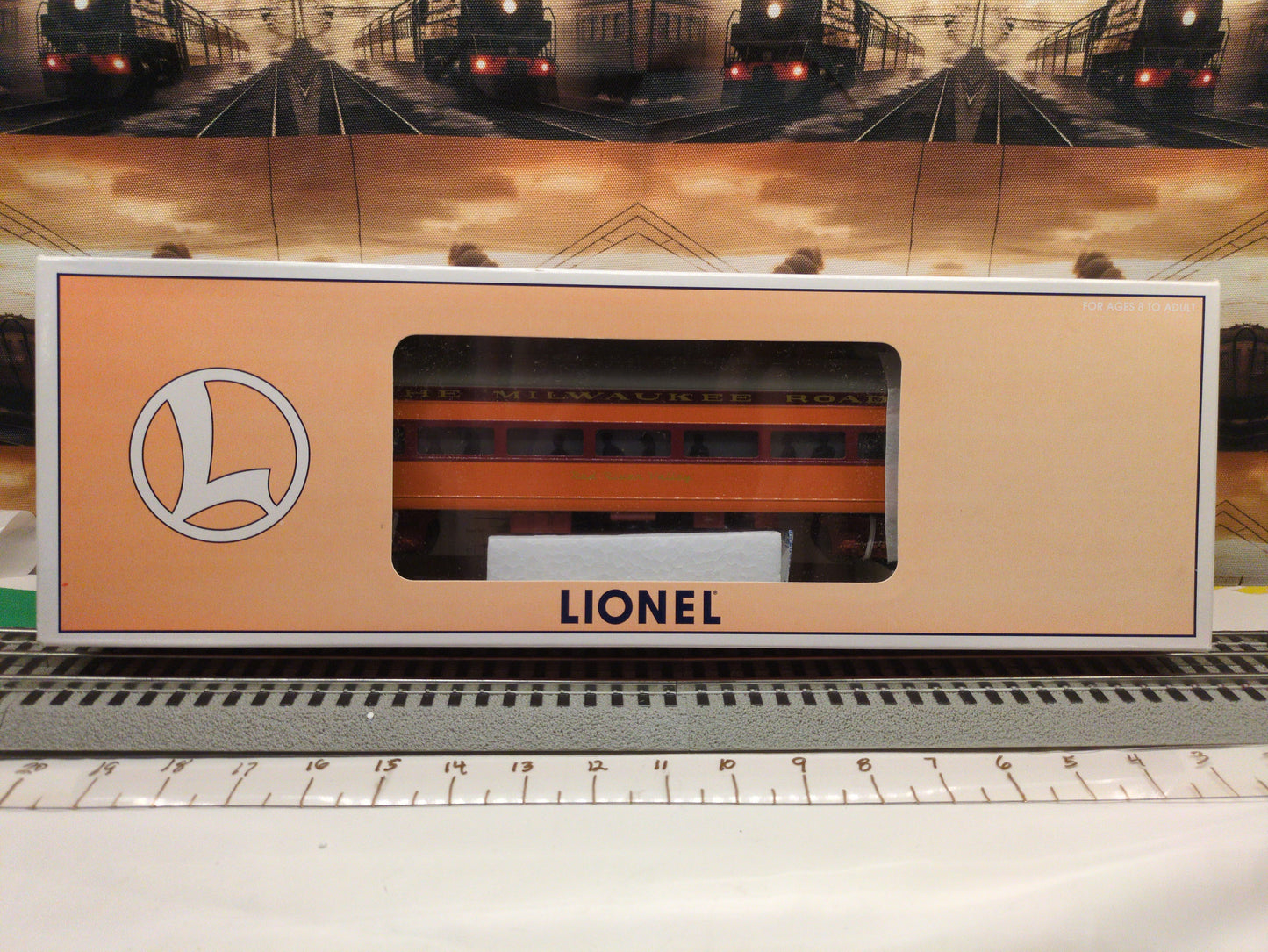Lionel Milwaukee Road Hiawatha Skytop 15" Aluminum Passenger Car Set 6-19184 FREE SHIPPING!