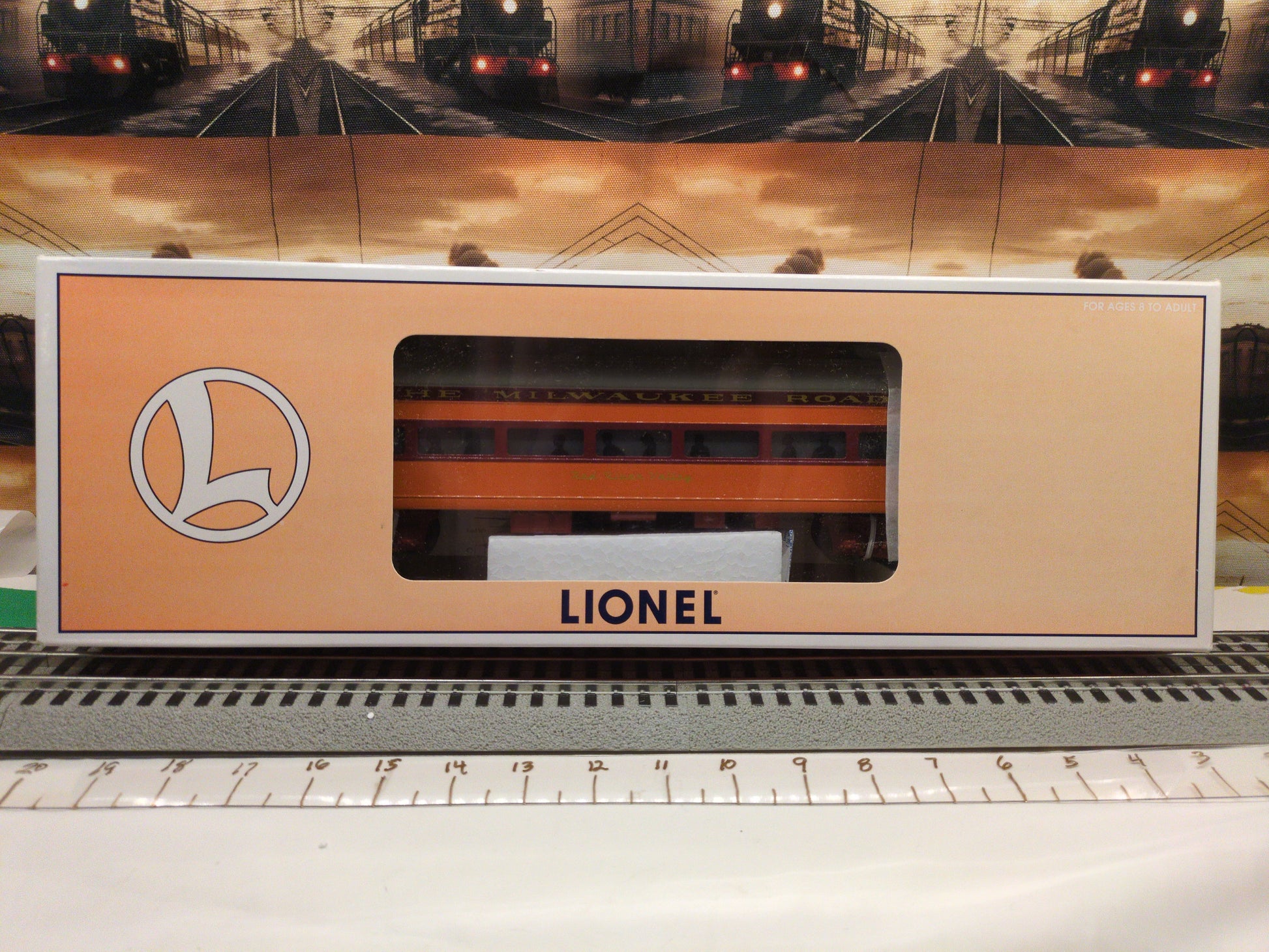Lionel Milwaukee Road Hiawatha Skytop 15" Aluminum Passenger Car Set 6-19184 FREE SHIPPING!