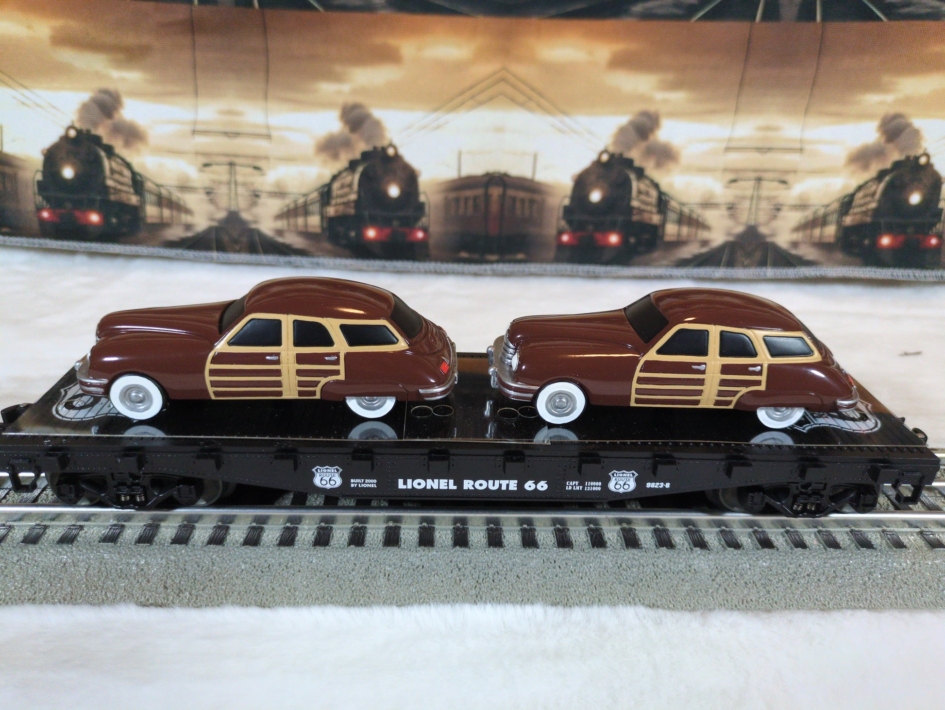 Lionel Route 66 Flatcar 6-17558
