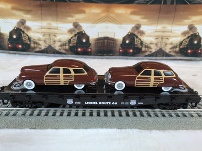 Lionel Route 66 Flatcar 6-17558