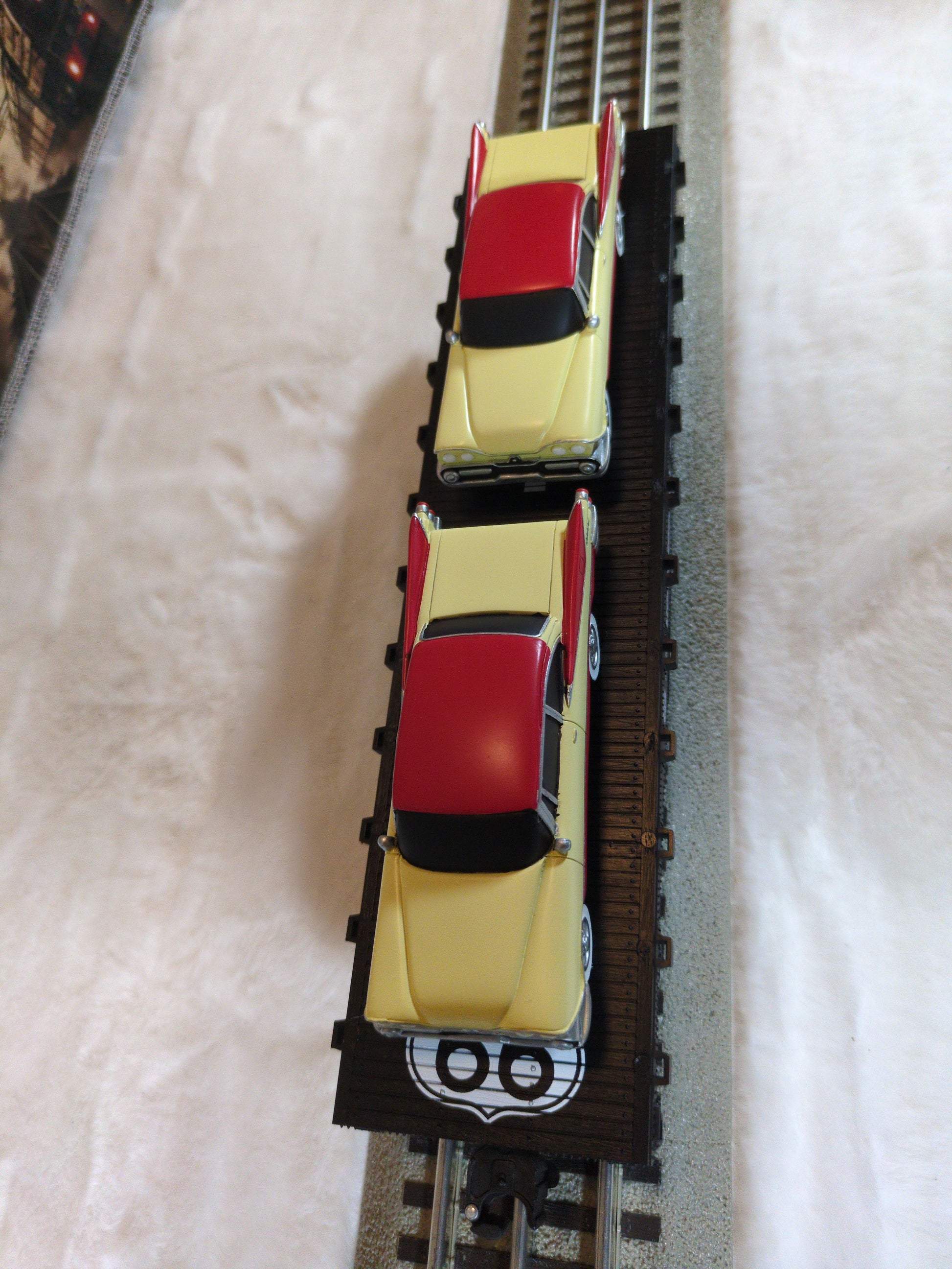 Lionel Route 66 Flatcar 6-17536
