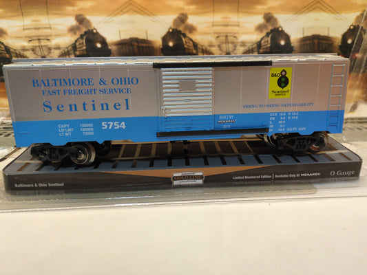 Menards Baltimore & Ohio Sentinel Boxcar 279-2654