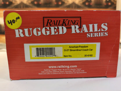MTH RailKing Rugged Rails  American Freedom Train Passenger Car 30-6162