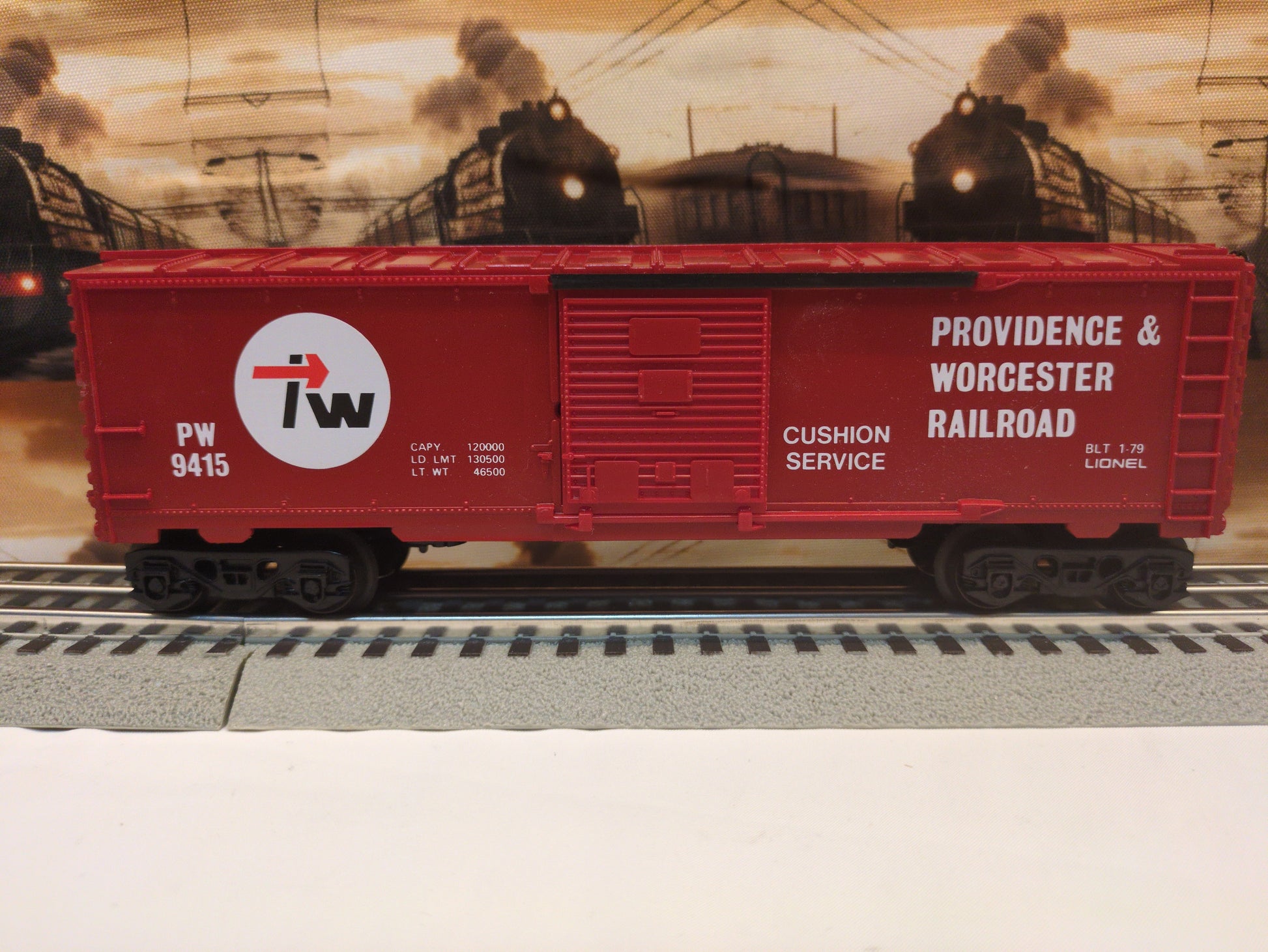 Lionel Providence & Worchester Boxcar 6-9415