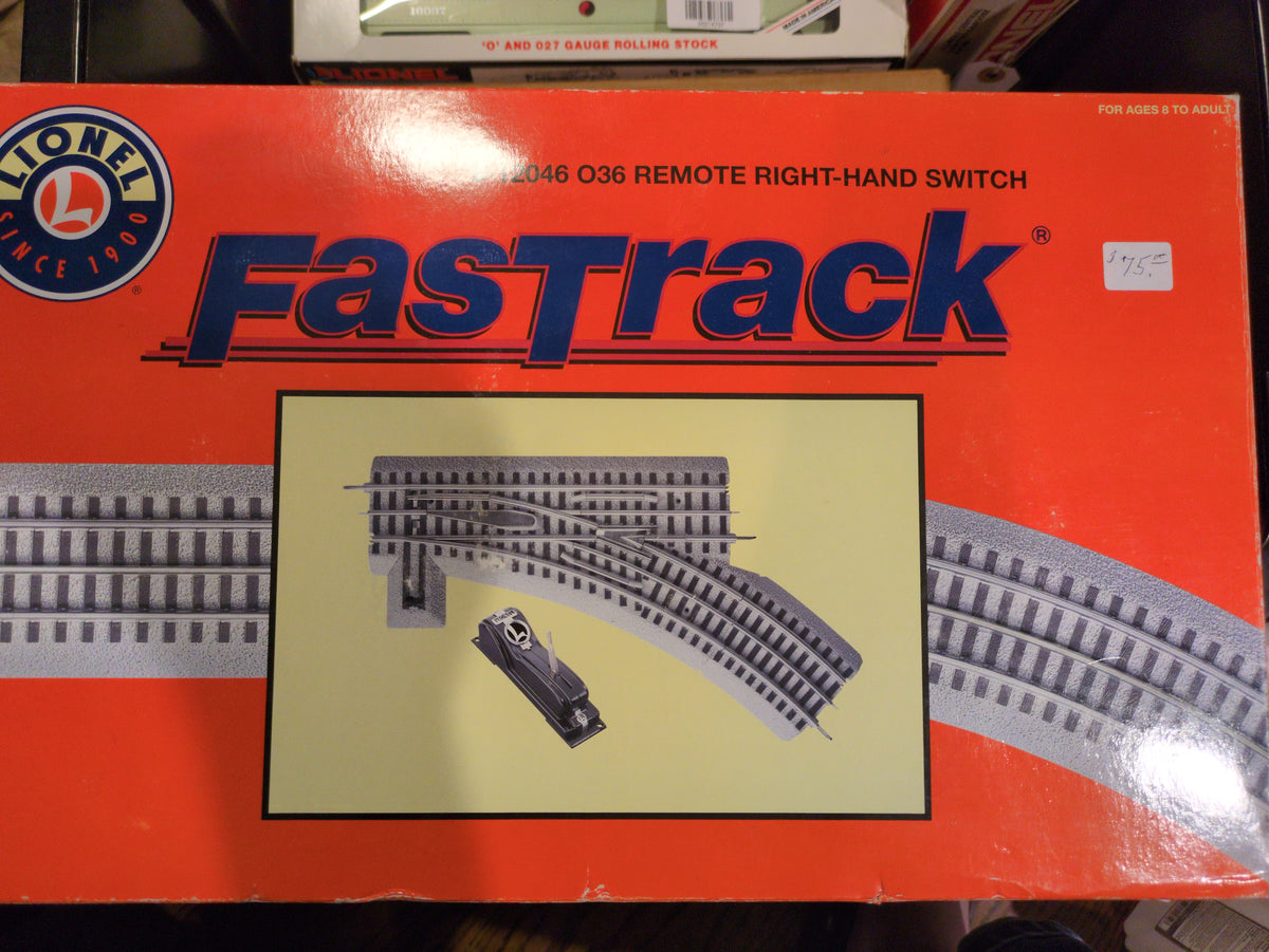 Lionel O-36 Switch FasTrack Track 6-12046