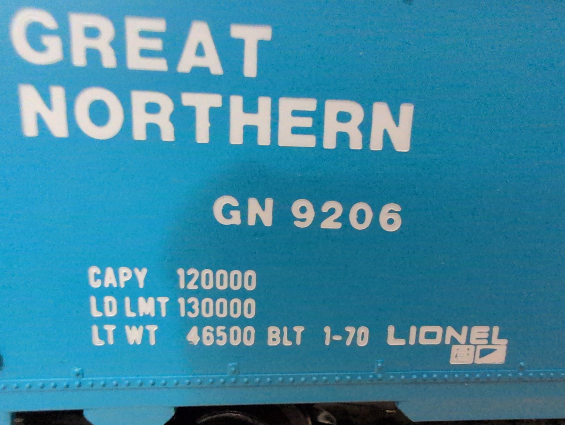 Lionel Great Northern Boxcar 6-9206