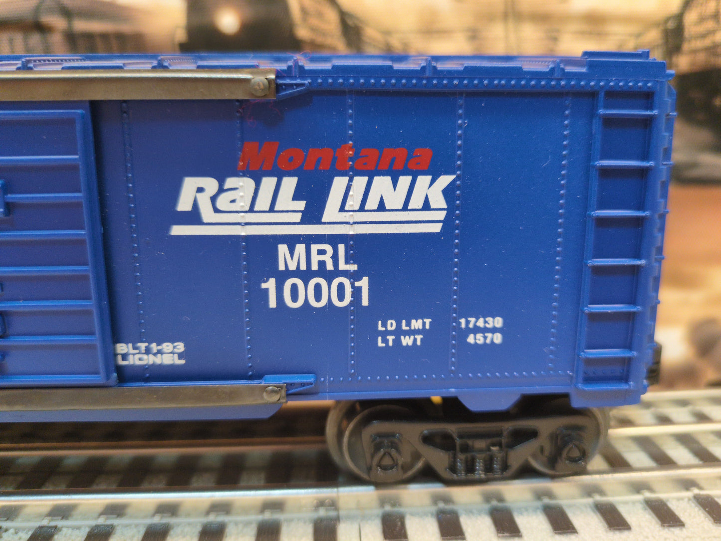 Lionel Montana Rail Link Boxcar 6-19251