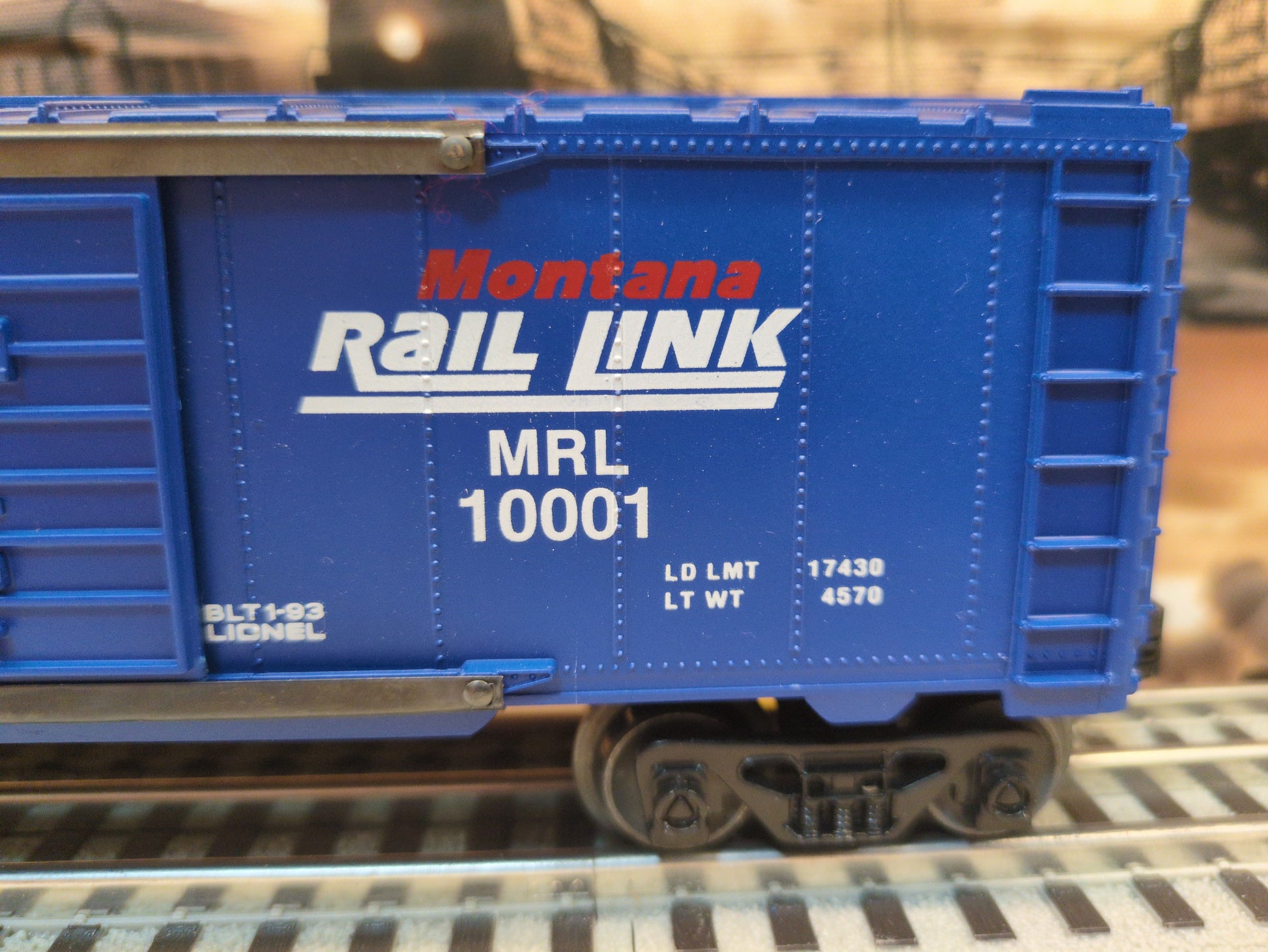 Lionel Montana Rail Link Boxcar 6-19251