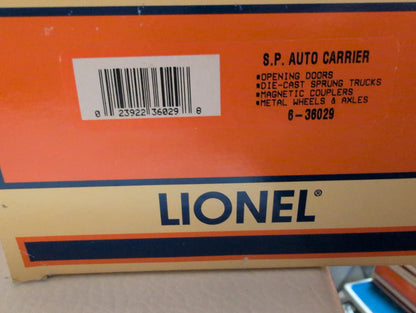 Lionel Southern Pacific Auto Carrier 6-36029
