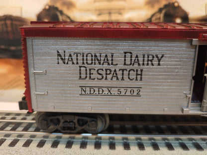 Lionel National Dairy Despatch Refrigerator Car 6-5702