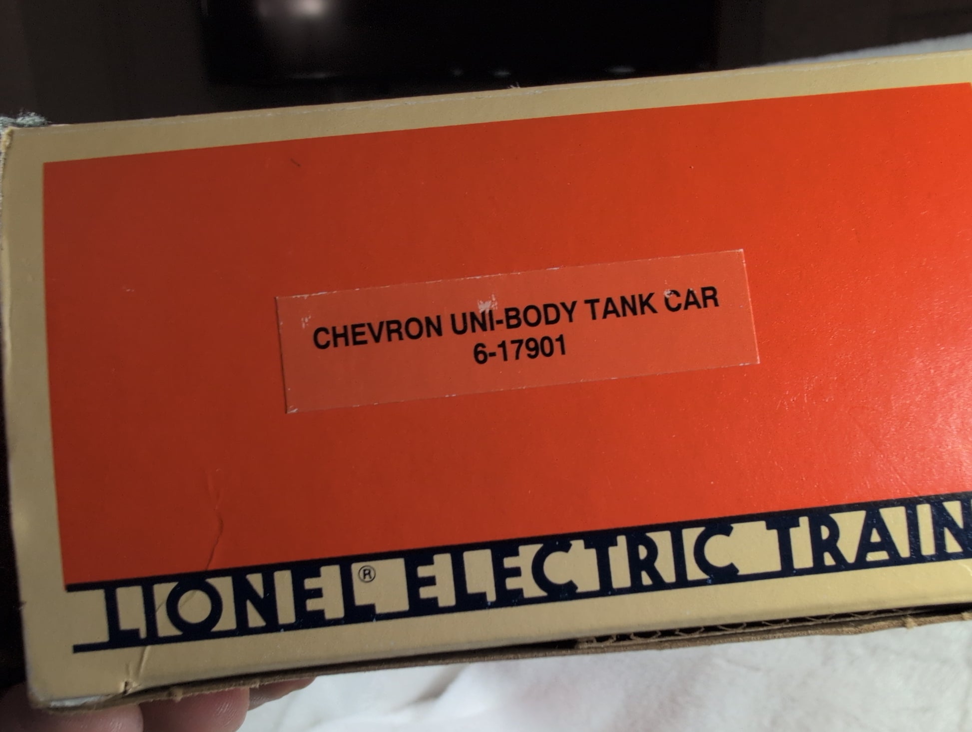 Lionel Chevron Tank Car 6-17901
