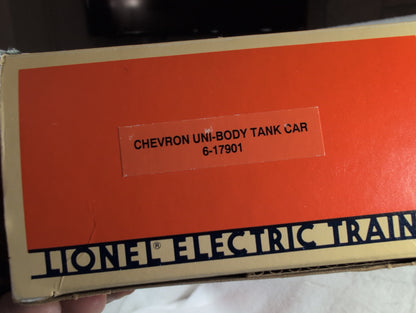 Lionel Chevron Tank Car 6-17901
