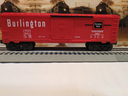 Lionel 6-19217 Burlington Boxcar