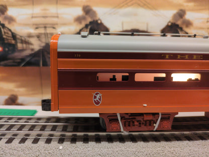 Lionel Milwaukee Road Hiawatha Skytop 15" Aluminum Passenger Car Set 6-19184 FREE SHIPPING!