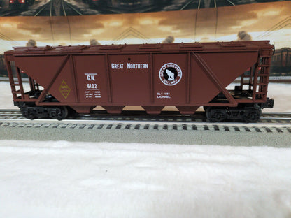 Lionel Great Northern 4-Bay Covered Hopper EX/Box 6-6102
