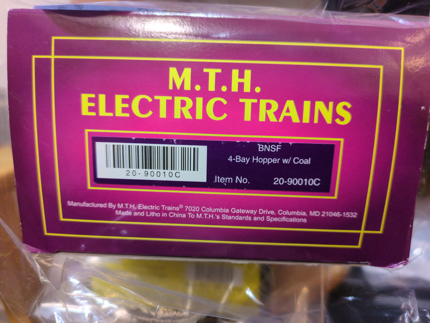MTH Premier BNSF Hopper Car 20-90010C