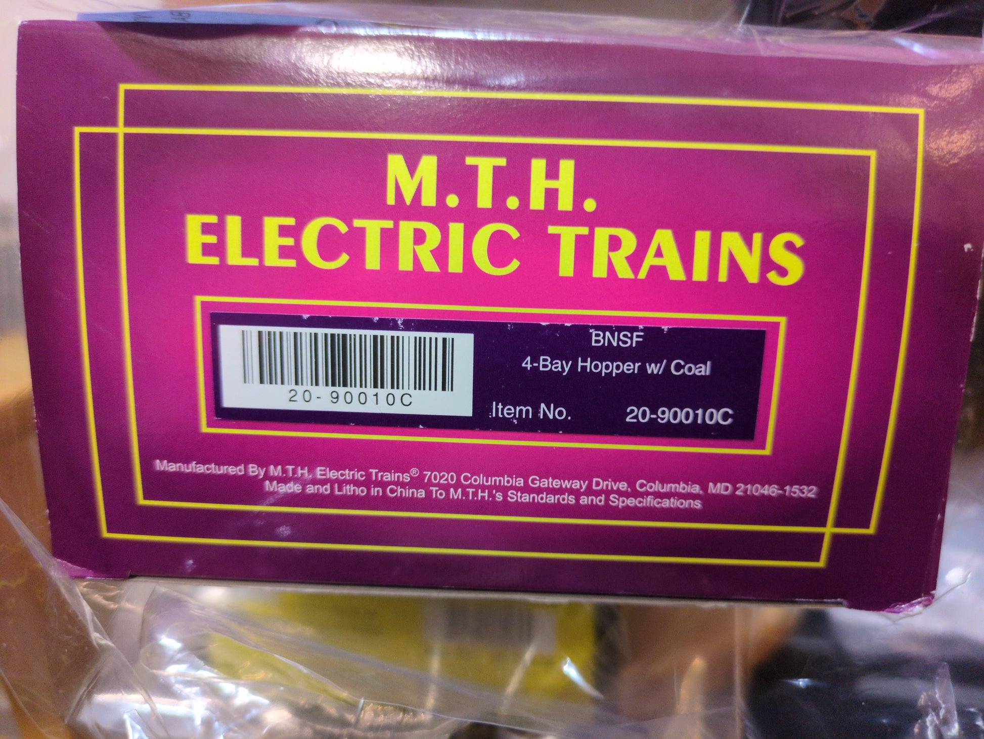 MTH Premier BNSF Hopper Car 20-90010C