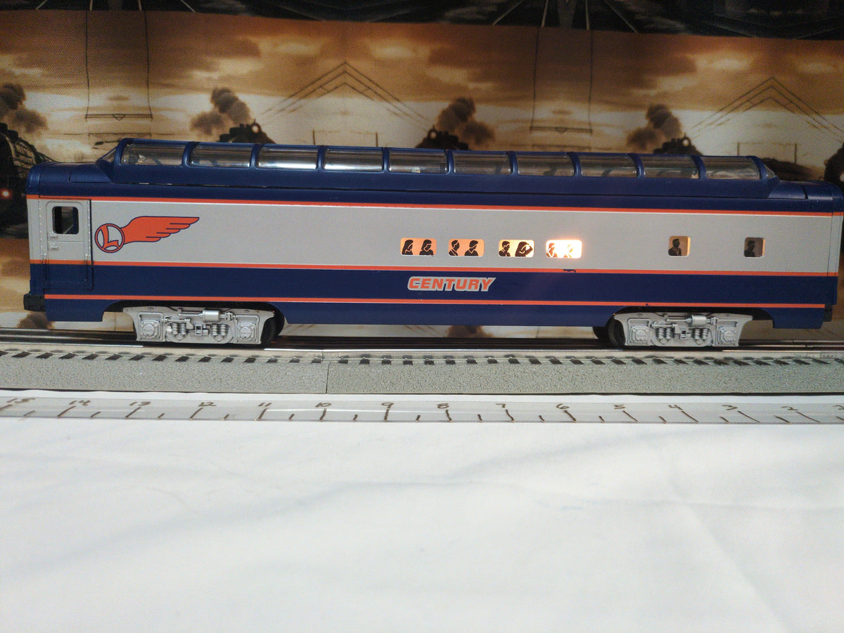 Lionel Train of the Century 4-car set 6-39109 — Vista Dome car #3 side view