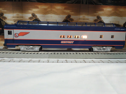 Lionel Train of the Century 4-car set 6-39109 — Vista Dome car #3 side view