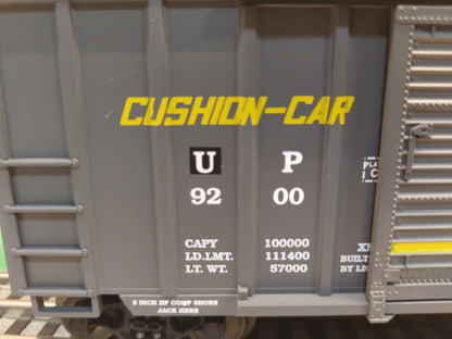 Lionel Southern Pacific/Union Pacific Merger Auto Frames Double Door Boxcar 6-17232
