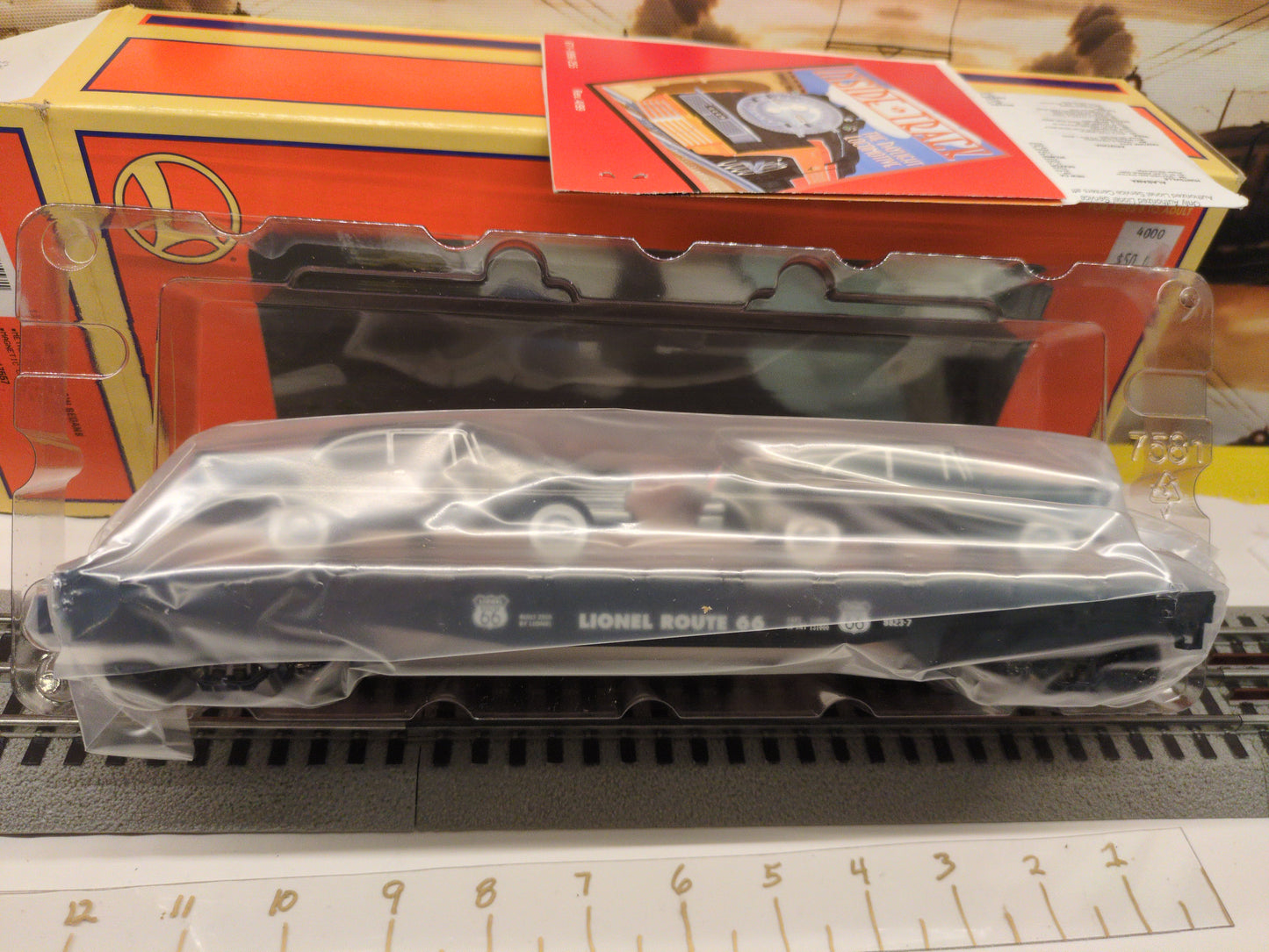 Lionel Route 66 Flatcar 6-17557