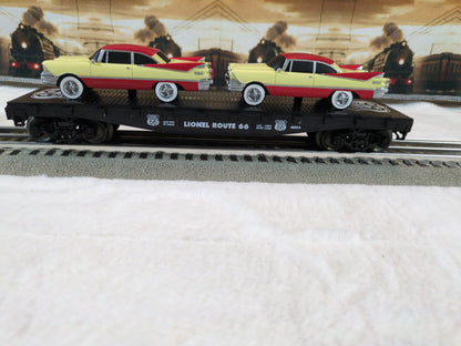 Lionel Route 66 Flatcar 6-17536