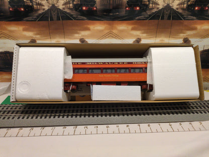 Lionel Milwaukee Road Hiawatha Skytop 15" Aluminum Passenger Car Set 6-19184 FREE SHIPPING!