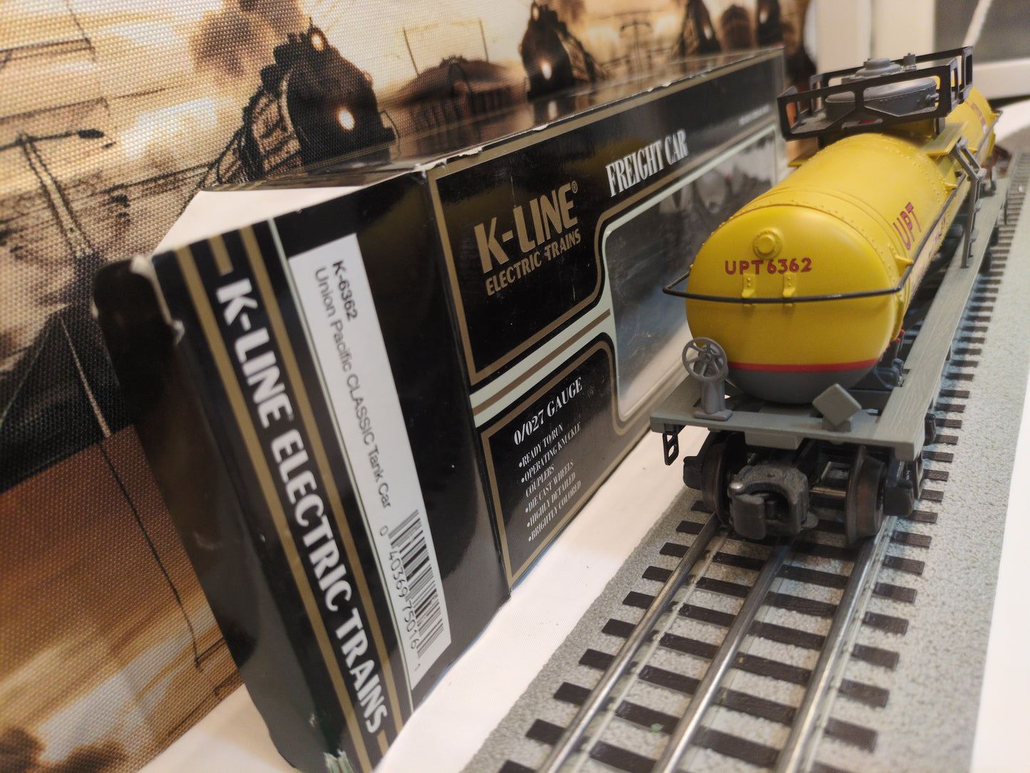 K-Line Union Pacific Single Dome Tank Car K-6362