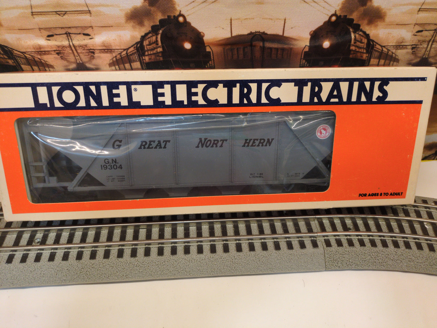 Lionel Great Northern Covered Hopper 6-19304