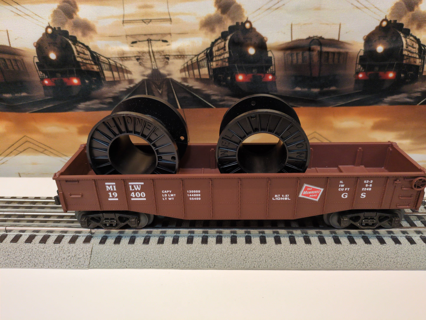 Lionel Milwaukee Road Gondola 6-19400