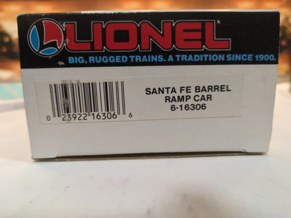 Lionel Santa Fe Barrel Car 6-16306