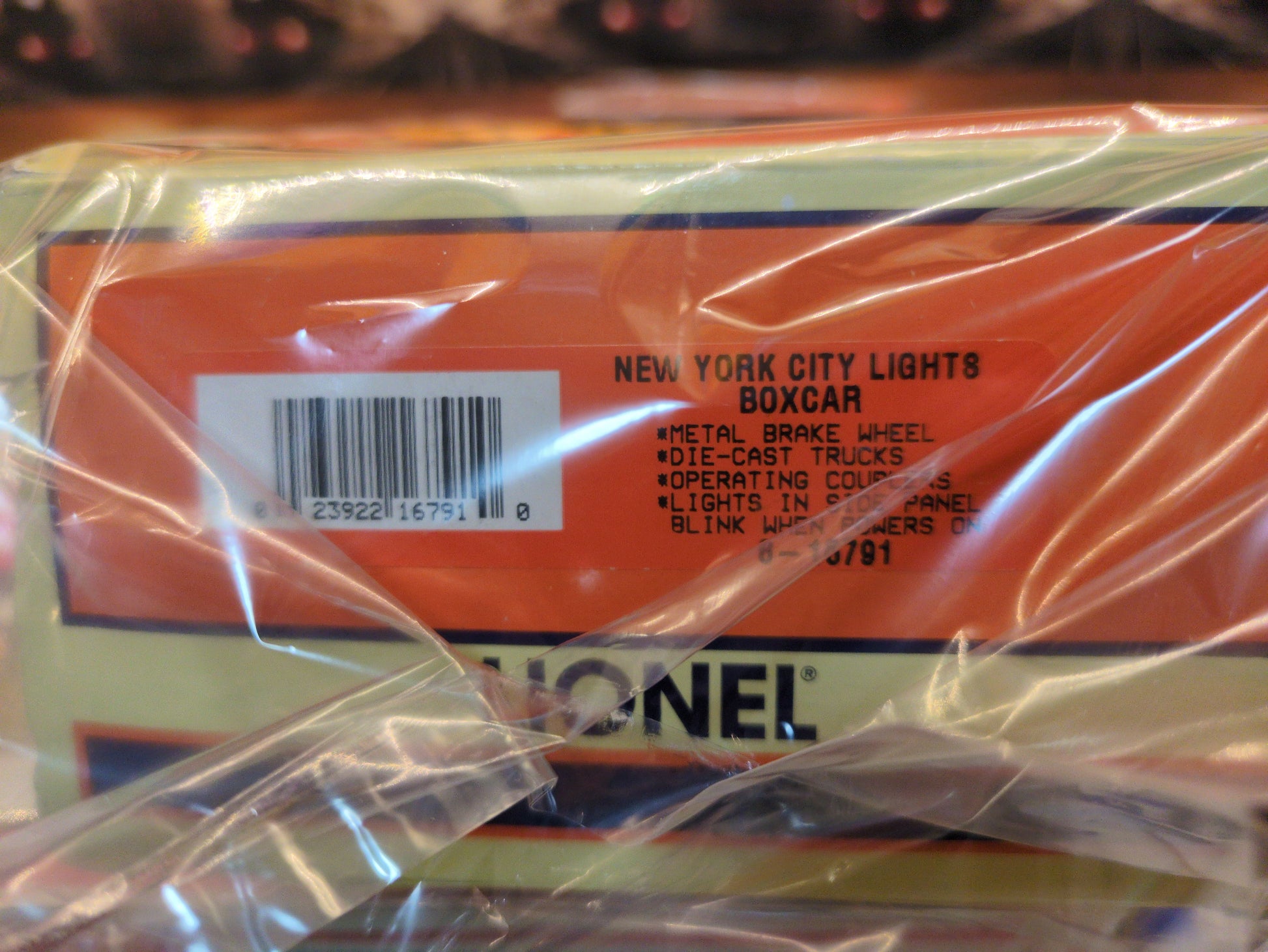 Lionel New York Citylights Boxcar 6-16791
