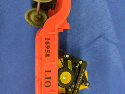 Lionel Lines Flatcar with ERTL Tractor 6-16958
