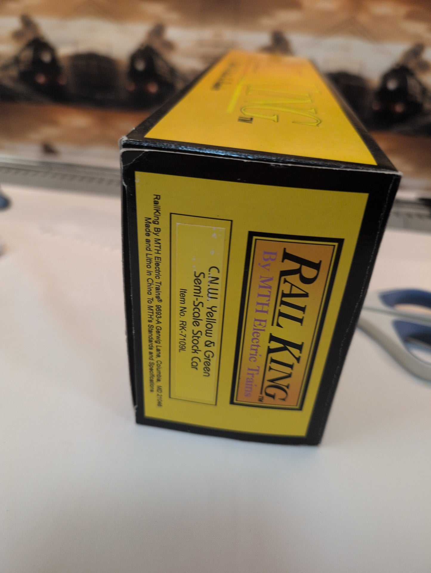 MTH RK-7109L Chicago & North Western Stock Car 