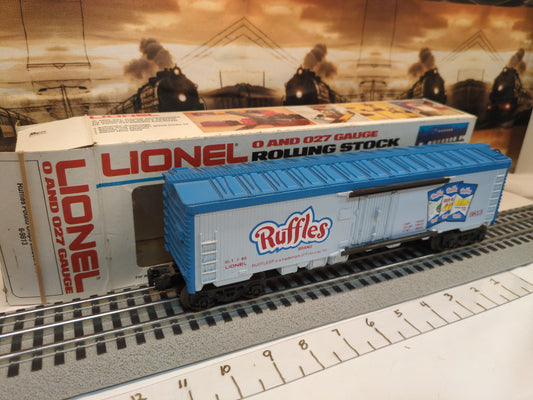 Lionel 6-9813 Ruffles Potato Chips Billboard Refrigerator Car 